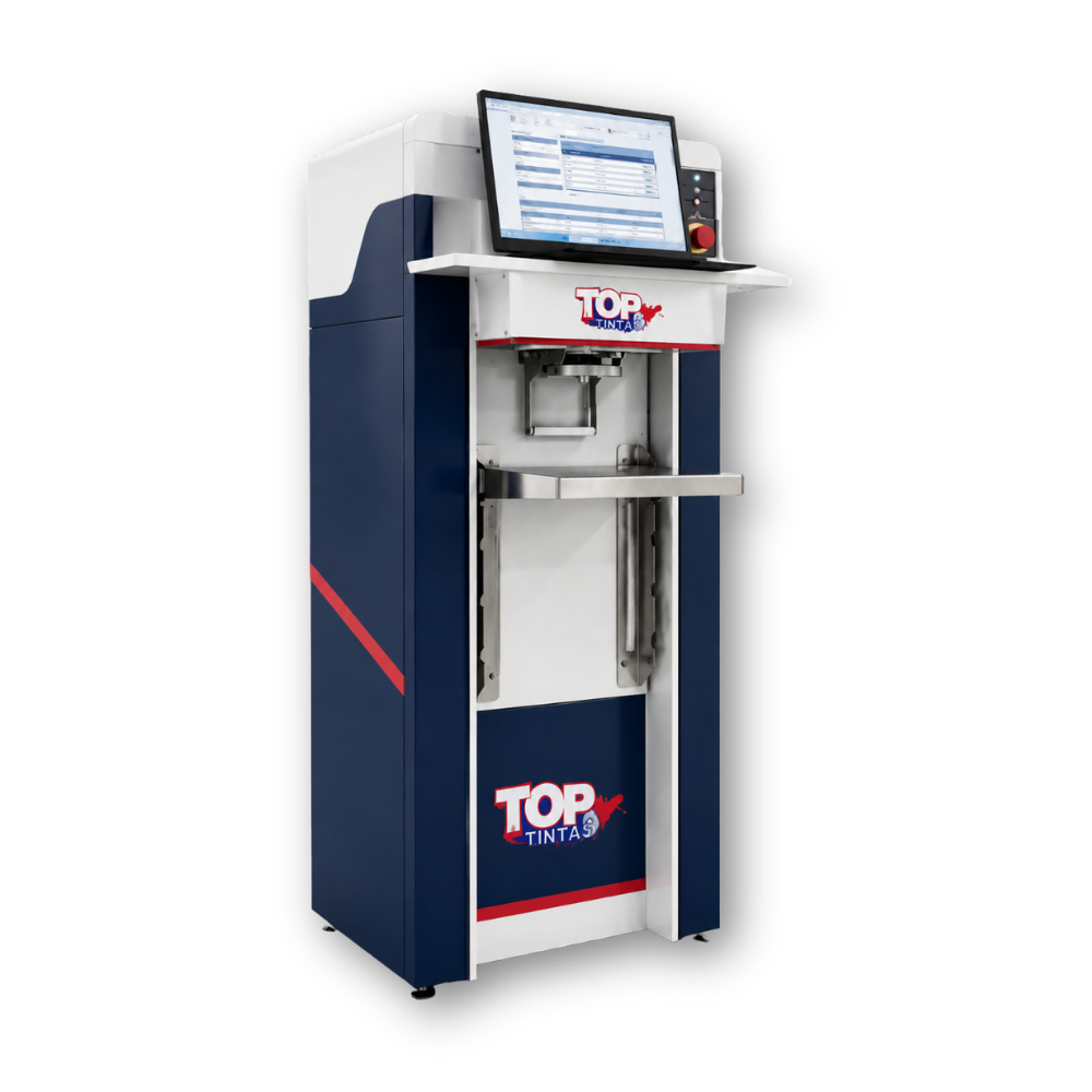 Equipamento de tintometria Top Tintas